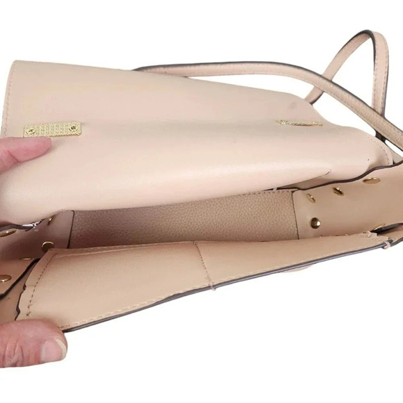 Steve Madden Blush Pink Pebble Leather‎ Shoulder Bag Purse - Picture 3 of 8